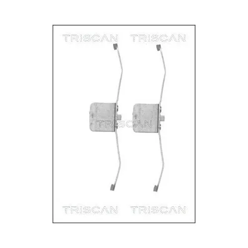 Triscan Zubehörsatz, Scheibenbremsbelag 8105 101632