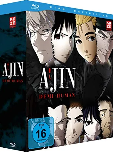 Ajin - Demi-Human - Gesamtausgabe - [Blu-ray] - Spannender Anime-Film über Unsterblichkeit, Freigegeben ab 16 Jahren, ideal für Fans von Action und Fantasy.