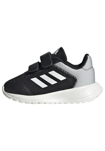 adidas Tensaur Run Kinder Laufschuhe - Sneaker für Jungen mit regulärer Passform und Klettverschluss, ideal für aktives Spielen und Laufen.