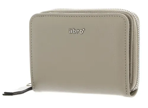 abro Geldbörse Leather Dalia - Stilvolle abro Geldbörse in kompaktem Format, ideal für die Organisation von Karten und Bargeld. Mit 4 Kreditkartenfächern, 2 Seitenfächern und einem praktischen Zipperfach für Münzen.