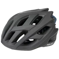Fahrradhelm Race Helm für Rennrad, Gravel und Triathlon (54-58 cm) - Unisex Fahrradhelm in Schwarz Blau, 260g leicht und mit einstellbarer Passform für optimalen Kopfschutz bei sportlichen Aktivitäten.
