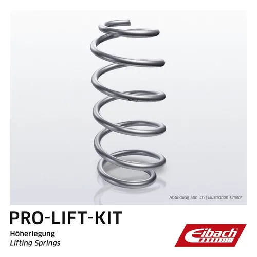 EIBACH F31-40-012-01-RA Fahrwerksfeder Pro-Lift-Kit - Blatt- & Spiralfedern für Fahrzeuge mit höhergelegtem Fahrwerk. Diese hochwertige Schraubenfeder sorgt für verbesserte Stabilität und Komfort.