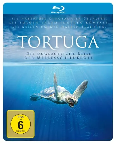 Tortuga - Die unglaubliche Reise der Meeresschildkröte - Steelbook [Blu-ray] - Abenteuerfilm für die ganze Familie, inklusive hochwertigem Steelbook-Design und freigegeben ab 6 Jahren.