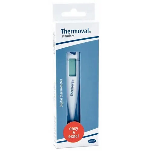 Paul Hartmann AG Thermoval Standard Fieberthermometer - Fieberthermometer für orale, axillare und rektale Messung, mit schneller Messzeit von 60-90 Sekunden und akustischem Signal. Ideal für zuverlässige Temperaturkontrolle.
