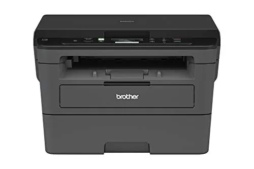 Brother DCP-L2530DW - Kompaktes 3-in-1 S/W-Multifunktionsgerät, Duplexdruck und bis zu 30 Seiten/Minute, WLAN und USB 2.0