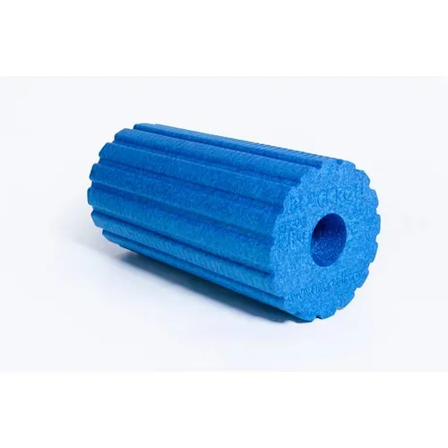 BLACKROLL(R) GROOVE PRO Massagerolle - azur - Massagerolle für Profis mit gerillter Oberfläche, die Vibrationen erzeugt und die Durchblutung fördert. Ideal für intensive Massage und Regeneration.