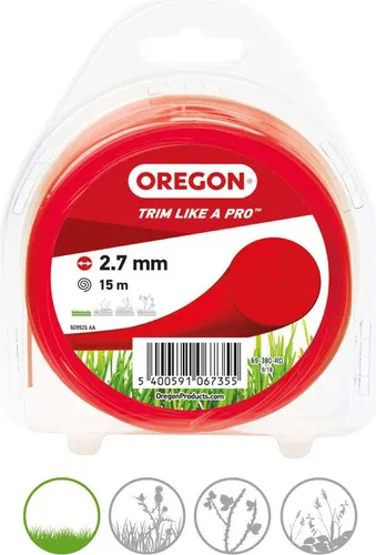 Oregon Coloured Line Freischneidefaden 2,7 mm Durchmesser, 70 m Länge