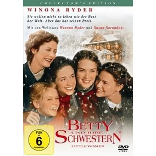 Betty und ihre Schwestern (DVD) - Drama über die Schwestern March, mit erstklassigen Darstellern wie Kirsten Dunst und Winona Ryder. Erleben Sie die bewegende Geschichte in atemberaubendem Widescreen-Format.