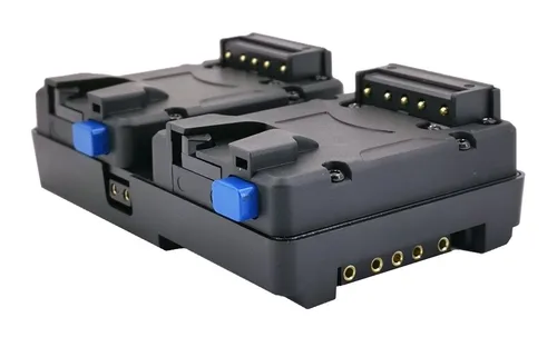 FXLION Nano One Dual V-lock Plate (hot swap) (w/ 3x D-tap) NEW