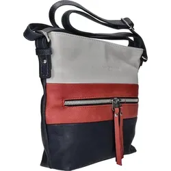TOM TAILOR Ellen Damen Umhängetasche Crossbody Bag – Stilvoll und Praktisch - Umhängetasche in Blau mit coolen Color Blocking-Design, flexibler Tragestil dank verstellbarem Schulterriemen und ausreichend Stauraum für Alltag und Freizeit.