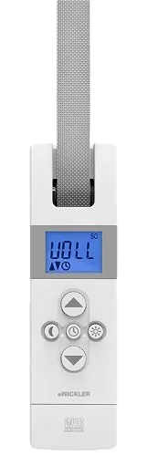 WIR-Elektronik Gurtwickler eW420 Comfort - Akkubetriebener Unterputz-Gurtwickler mit 5,5kg Zugkraft, ideal für Kunststoff- und Alu-Rollläden. Inklusive Ladegerät für wochenlangen Betrieb und dimmbarem LC-Display für komfortable Bedienung.