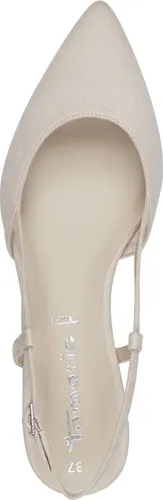 Tamaris Damen Slingpumps 1-29404-42 251 - Damen-Pumps mit elegantem Design und spitzer Schuhspitze, bequemer Trichterabsatz für angenehmes Laufgefühl und hochwertigem Textil-Obermaterial für einen edlen Look.