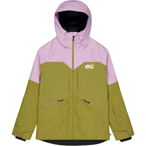 PICTURE SITKAH Jacke 2025 - orchid green moss - XS - Die SITKAH Jacke 2025 in orchid green moss bietet hohen Tragekomfort und Flexibilität. Ideal für Ski- und Snowboardliebhaber, schützt sie zuverlässig vor Nässe und sorgt für optimale Belüftung.