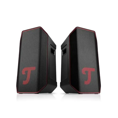 Teufel ROCKSTER AIR 2 - Premium Bluetooth Lautsprecher mit 58 Stunden Akkulaufzeit - Tragbare Bluetooth-Lautsprecher mit kabellosem Stereo-Setup und beeindruckendem Kickbass, ideal für Partys und Veranstaltungen.