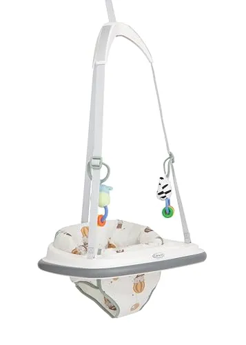 Graco Bumper Jumper™ Türhopser für Babys - Sicherer Spielspaß für Kleinkinder - Türhopser für Babys von 6 bis 12 Monaten, mit verstellbarer Höhe und robustem Schaumgummi-Rahmen für extra Sicherheit und endlosen Spielspaß.