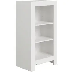 Paidi Regal Fiona, Weiß, Holzwerkstoff, 2 Fächer, 63.1x114.7x39.3 cm, Beimöbel erhältlich, stehend, Wohnzimmer, Regale, Bücherregale