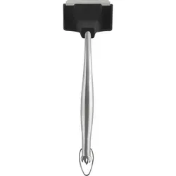 Napoleon Pro Grillbürste aus Edelstahl, 42cm - Für müheloses Grillreinigen - Grillzubehör mit langlebigen Edelstahlborsten und rutschfestem gummierten Griff, ideal für die einfache Reinigung Ihres Grills. Ersetzbarer Bürstenkopf für nachhaltigen Einsatz.