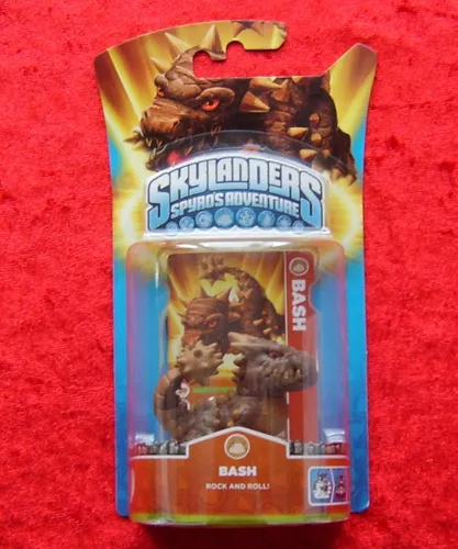 Bash Skylanders Spyros Adventure Figur – Erd Element - Entdecke die Bash Figur aus Skylanders Spyros Adventure! Ideal für Multi-Plattform und perfekt für Sammler. Erlebe spannende Abenteuer mit dieser einzigartigen Ergänzung.