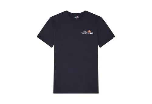 Ellesse Voodoo Tee T-Shirt in Blau für Herren - Sportliches T-Shirt aus 100% Baumwolle, ideal für Freizeit und Sport. Kurzarm mit Rundhalsausschnitt und schmaler Passform für optimalen Tragekomfort.