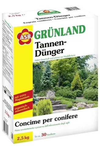 ASB Greenworld Spezial-Tannendünger 2,5 kg Dünger Tannen Pflanzendünger