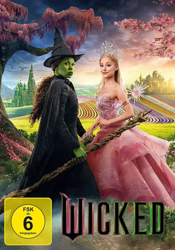 Wicked (DVD) - Fesselndes Musical auf DVD, geeignet für Kinder ab 6 Jahren, ideal für Familienabende.