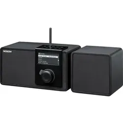 Noxon Iradio 360 - Internetradio mit Fernbedienung - Internetradio in elegantem Design mit über 14.000 Sendern weltweit, MP3-Wiedergabe und klaren 2-Wege-Lautsprechern für beeindruckenden Sound. Ideal für Musikliebhaber, die Vielfalt suchen.