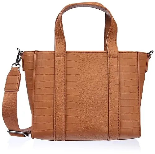 s.Oliver Handtasche – Stylische Shopping Bag - Handtasche mit hervorragender Fächeraufteilung und hochwertiger Verarbeitung. Ideal für jedes Outfit und bietet viel Platz für Ihre Essentials.