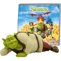 tonies Hörfigur Shrek - Der tollkühne Held, spannendes Hörspiel für Kinder ab 7 Jahren, Spielzeit ca. 62 Minuten, interaktive Spielfigur für die Toniebox