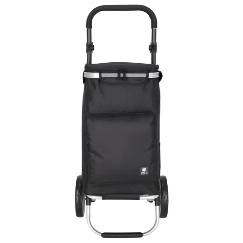 KENORADA Einkaufstrolley ER10 Daily Shopping Trolley schwarz - Praktischer Einkaufstrolley mit klappbarem Design, großen Rädern und gepolstertem Griff. Ideal für den täglichen Einkauf, robust und leicht für mühelosen Transport.
