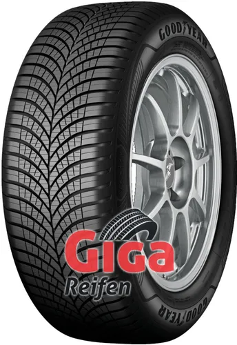 Goodyear Vector 4 Seasons Gen3 XL 3PMSF - Autoreifen mit außergewöhnlicher Leistung bei allen Wetterbedingungen, V-förmiges Profil für verbesserte Traktion und reduzierte Geräuschentwicklung für komfortable Fahrten.