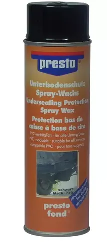 presto Unterbodenschutz Wachs hellbraun 500 ml - Effektiver Unterbodenschutz für Fahrzeuge, schützt vor Rost und Witterungseinflüssen, einfach anzuwenden und ideal für die Pflege.