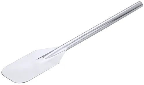 Contacto Rührspatel 120 cm - Kuchenheber aus hochglänzendem Edelstahl, schwere Qualität und ideal für präzises Rühren und Mischen in der Backkunst.
