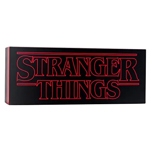 Fremder Things Licht Schild - Wandmontage oder Freistehend - Lampenzubehör mit 2 Modi, USB betrieben und perfekt für Fans von Stranger Things. Ideal zur Dekoration im Innenbereich.
