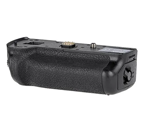 ayex Batteriegriff für Panasonic Lumix DC-GH5 - Foto- & Video-Zubehör: Ergonomischer Batteriegriff für bequemes Hochformat-Fotografieren, verdoppelt die Akkuleistung und ist spritzwasser- sowie staubgeschützt.