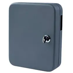 Pavo Schlüsselschrank 20 Haken Schlüssel 8027033 Dunkelgrau