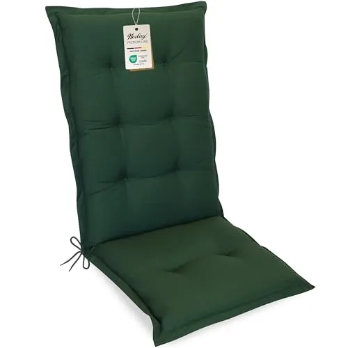 Herlag Hochlehnerauflage Valeria - Gartenstuhlauflage 123x50x7,5cm - Gartenstuhlauflage Valeria, Design-Edition mit 7,5 cm dickem Polster, UV-beständig und in mehreren Farben und Mustern erhältlich. Ideal für eine stilvolle und bequeme Gartengestaltung.