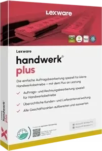 Lexware handwerk plus 2026 ABO Download - Handwerk ABO für effiziente Auftragsbearbeitung, inklusive umfangreicher Funktionen zur Kostenkontrolle und Projektverwaltung.