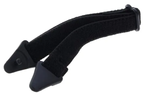 Einstellbares Brillenband/Sportband in Schwarz von OFAR für Überbrillen und Kinderbrillen