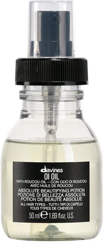 Davines OI Oil 50 ml - Geschmeidigkeit & Glanz für alle Haartypen - Haaröl für alle Haartypen mit Roucou-Öl, verleiht außergewöhnliche Geschmeidigkeit und Glanz, reduziert Frizz und schützt die Haarstruktur.