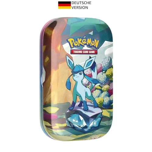Pokémon Karmesin & Purpur – Prismatische Entwicklungen: Mini-Tin-Box Glaziola (2 Boosterpacks & 1 Münze)