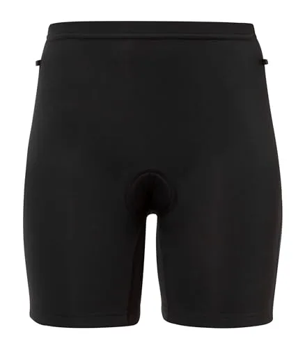 VAUDE Damen Women's Bike Innerpants III Hose, Schwarz, 34 EU - Radhosen mit rutschfestem Beinabschluss und bequemem Sitzpolster für optimalen Komfort beim Radfahren.