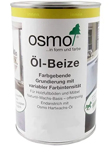 Osmo Holz und Color Öl-Beize (1,00 Liter, 3501 Weiß)