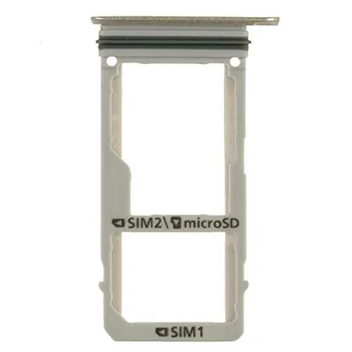 NG-Mobile Simkarten SIM Karten Try Halter Schlitten Einschub für Samsung Galaxy A3 2017 SM-A320F Gold