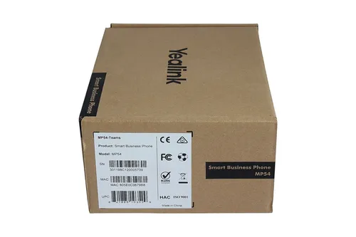 Yealink MP54-Teams VoIP-Telefon - IP-Telefon mit Microsoft Teams Integration, 4-Zoll-Touchscreen und fortschrittlicher Audioqualität für optimale Kommunikation am Arbeitsplatz.