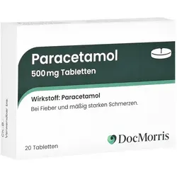 DocMorris Paracetamol 500 mg Tabletten 20 St