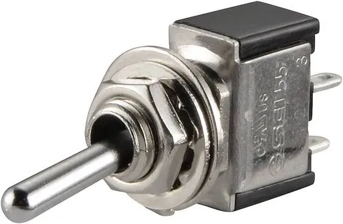 TRU Components 1587775 TC-TA103A1 Kippschalter 250 V/AC 3A 1 x Ein/Aus/Ein rastend/0/rastend
