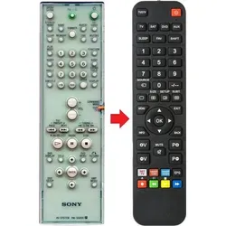 Fernbedienung geeignet für SONY RM-SS800