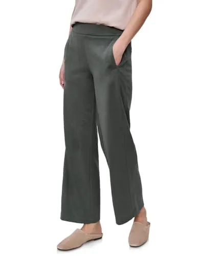 Street One Wide Leg Hose Cilantro Green 44 - Stylische Wide Leg Hose in Cilantro Green für einen lässigen Look. Hoher Bund und bequeme Passform, ideal für vielseitige Outfits. Perfekt für den Alltag und besondere Anlässe.