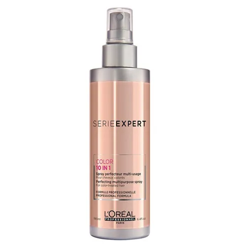 L'Oréal Professionnel Paris Serie Expert Vitamino Color 10 in 1 Pflegespray, Farbschutz Haarpflegespray für coloriertes Haar und strahlende Farbe, Pflegespray für gekräftigtes Haar, 190 ml