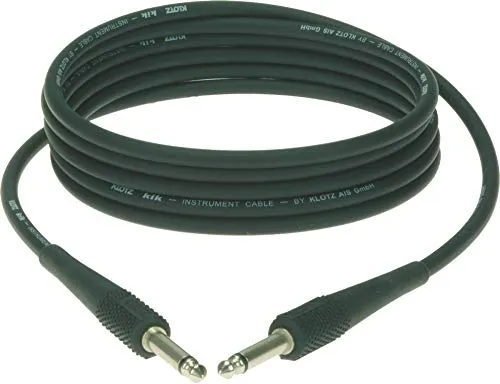 KLOTZ Kik Pro Instrumentenkabel Schwarz - 6m